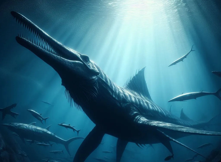 Ban đầu, hóa thạch này bị nhầm lẫn là của một con khủng long titanosaurs, nhưng một số nhà khoa học sau này đã nghi ngờ về điều này. Một giả thuyết đặt ra rằng sinh vật này có thể là một loài ngư long với kích thước vô cùng lớn, một hình dạng kỳ lạ trong thế giới động vật.