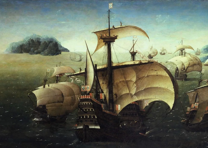 4. Flor de la Mar (1511) - "Nữ hoàng của các kho báu bị mất": Flor de la Mar là một tàu buôn Bồ Đào Nha chở kho báu từ Malacca về Lisbon khi nó bị đắm trong một cơn bão ở eo biển Malacca vào năm 1511. (Ảnh: Heritage Daily)