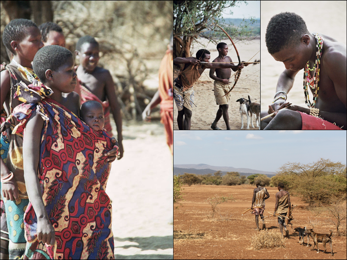 Người Hadza, còn được gọi là Hadzabe, là một trong những bộ lạc cuối cùng trên thế giới vẫn duy trì lối sống săn bắn hái lượm. (Ảnh: Wikipedia)