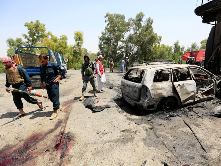 Cuộc chiến với một bên là Mỹ và chính quyền non trẻ Afghanistan với một bên là khủng bố tại quốc gia này tới nay vẫn chưa tới hồi kết đã biến Afghanistan thành bãi chiến trường với đầy rẫy những kẻ đánh bom liều chết và vật liệu nổ tự chế. Nguồn ảnh: BI.