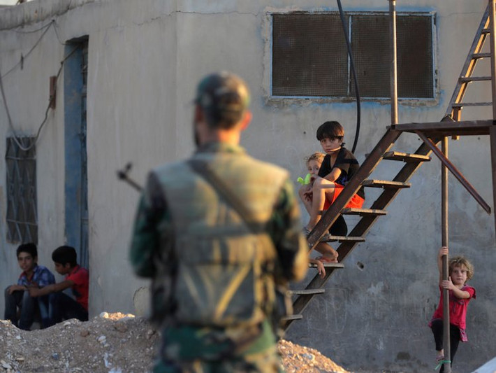 Đứng ở vị trí thứ nhất chính là Syria - quốc gia đầy bất ổn từng là thành trì vững chắc của chủ nghĩa khủng bố và nay vẫn là "bãi chiến trường" có sự tham gia của cả những cường quốc quân sự trên thế giới. Nguồn ảnh: BI.