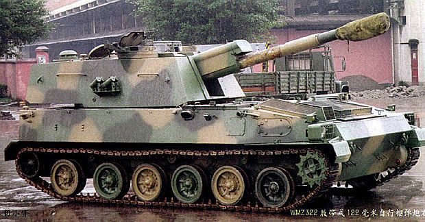 Pháo có trọng lượng 24,5 tấn, dài 6,6 mét, rộng 3,23 mét và cao 2,5 mét. Khẩu lựu pháo này sử dụng cỡ nòng 122 mm và được trang bị một khẩu súng máy 12,7 ly trên nóc xe. Nguồn ảnh: MDC.