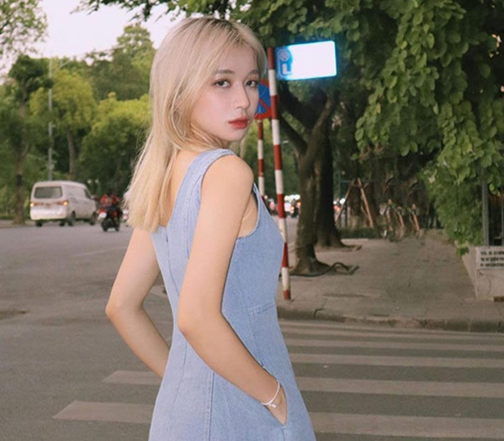 Cận cảnh vẻ đẹp ngày càng toả sáng theo từng ngày của hot girl Diệu Anh. Ảnh: IGNV