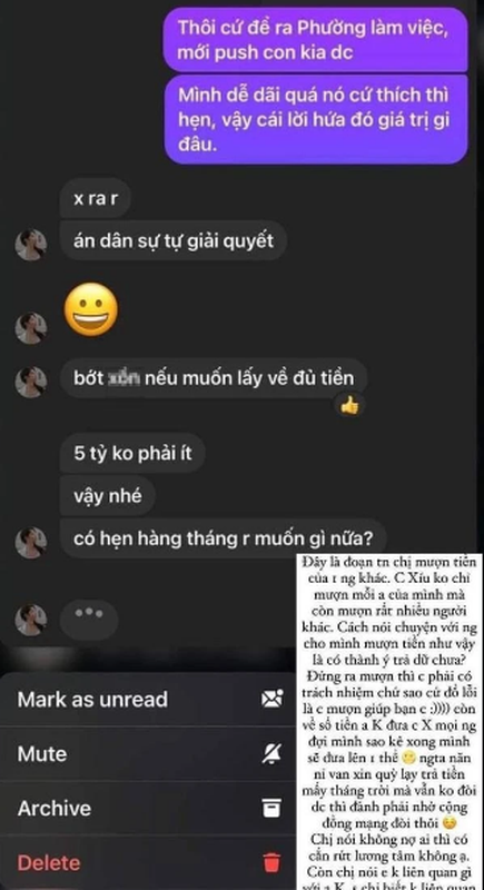 Hiện diễn viên Kiều Trinh Xíu đã ủy quyền mọi việc cho luật sư. Cô khẳng định không làm gì sai và sẽ tuân thủ theo quy định của pháp luật.
