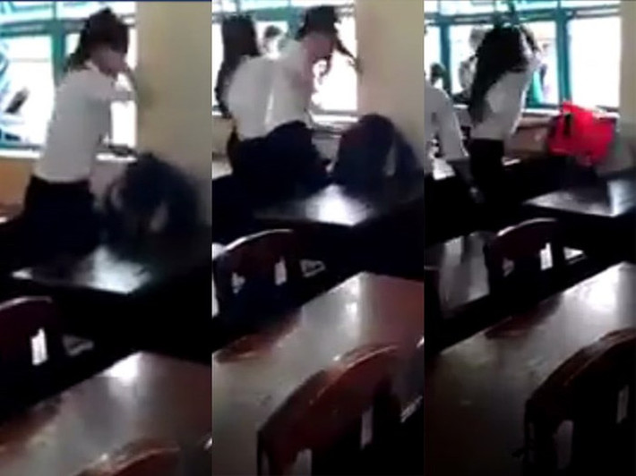 Một trong những cách thể hiện việc bạo lực học đường rõ ràng nhất là đánh hội đồng. Việc bị đánh hội đồng tại trường khiến nạn nhân vô cùng khủng hoảng, hình ảnh là nhóm học sinh nữ lao vào đánh một cô bạn cùng lớp trước sự chứng kiến của nhiều nam sinh.