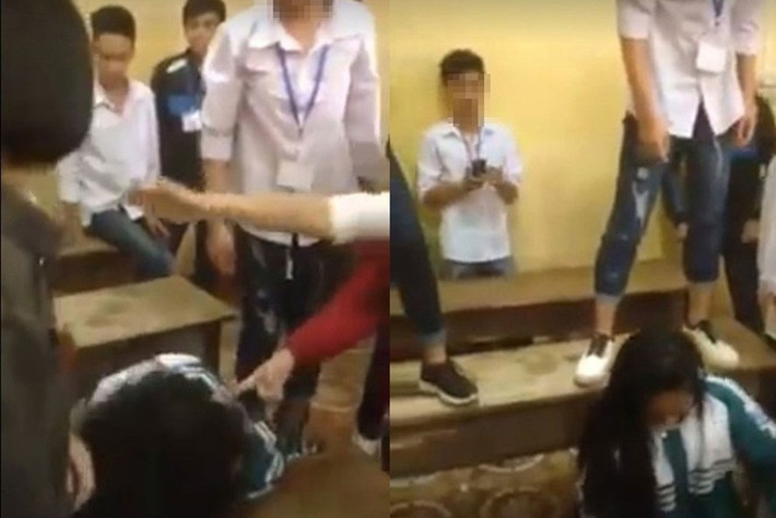 Việc cắt tóc, xé áo,...cũng thể hiện hành vi bạo lực học đường. Hậu quả của nó khiến cho người bị bạo lực cảm thấy xấu hổ, sợ hãi.