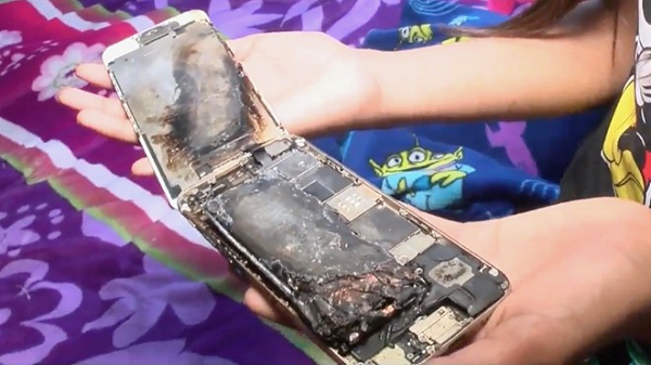Tháng 7/2019, bé gái Kayla Ramos (11 tuổi) tại California cho biết chiếc iPhone 6 của cô đột nhiên bốc cháy. Cô bé thường sử dụng iPhone 6 để xem video trên YouTube và thỉnh thoảng cho em mượn chơi game
