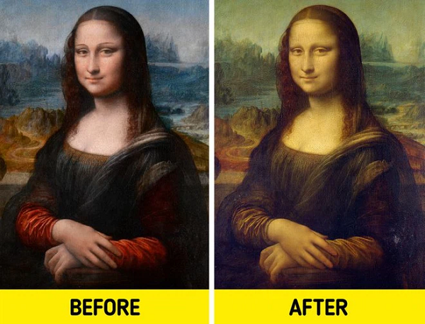 Chúng ta đều biết nàng Mona Lisa – nhân vật chính trong tuyệt tác của Leonardo Da Vinci không có lông mày và lông mi. Nhưng cách đây không lâu, các nhà nghiên cứu đã phát hiện ra nàng Mona Lisa ban đầu có cả lông mày và lông mi. Theo đó, ảnh quét có độ phân giải 240 triệu pixel cho thấy dấu hiệu hiện hữu lông mày và mí mắt ở cả hai bên mắt của chủ thể trong bức họa nguyên thủy.