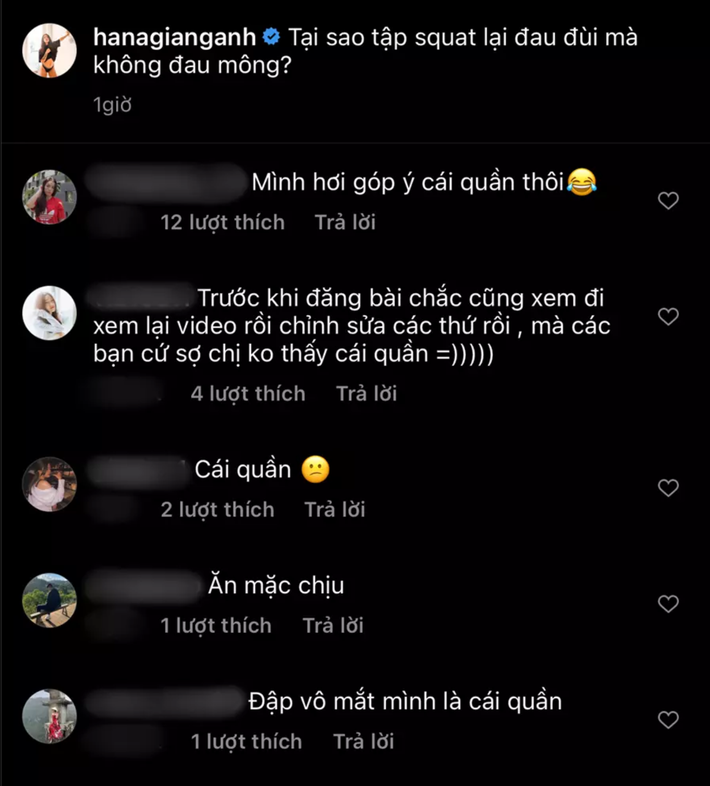 Cư dân mạng đều đồng loạt phản đối và cảm thấy khó chịu với kiểu quần bó chẽn của "nữ hoàng phòng gym".