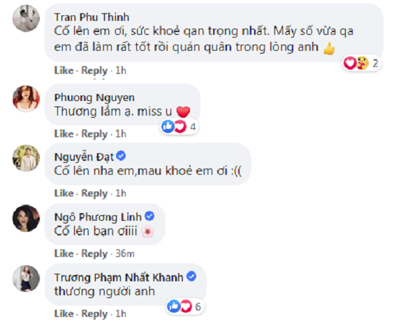 ... thì Hoa hậu Khánh Vân, diễn viên Thu Quỳnh, hot girl Linh Rin… cũng để lại bình luận dưới bài đăng của Long Chun.