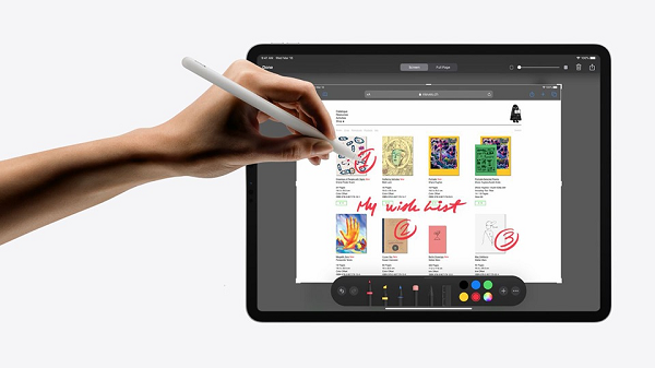 iPad đắt nhất của Apple hiện nay là iPadPro 12,9 inch 1TB, Apple Pencil, bàn phím QWERTY và chân đế, đi kèm vỏ case và túi đựng, cùng AppleCare+ có giá khoảng 2.583 USD.
