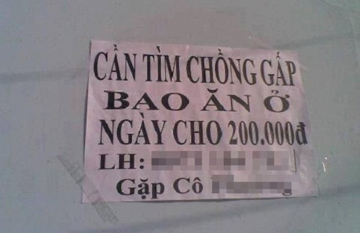 Khi chia sẻ lên mạng xã hội, những biển quảng cáo độc lạ luôn thu hút sự chú ý của hàng nghìn cư dân mạng.