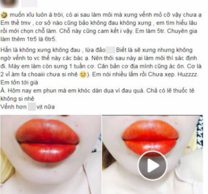 Những ngày cận Tết là thời điểm hội chị em háo hức đi làm đẹp, từ phun xăm lông mày đến phun xăm môi đều được nhiều người lựa chọn.