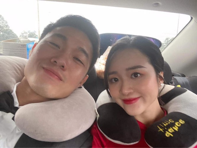 Xuân Trường và Nhuệ Giang quen nhau đã được 5 năm và từng lộ hint hẹn hò vào năm 2018.