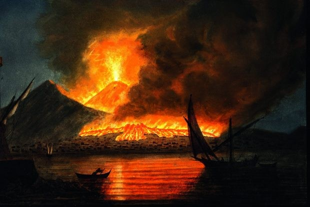 3. Di tản bằng đường thủy: Dù Pompeii nằm bên bờ biển, việc di tản bằng đường thủy không hiệu quả có thể do điều kiện thời tiết khắc nghiệt và các tuyến đường bị tắc nghẽn bởi đá bọt và tro bụi.(Ảnh: HistoryExtra)