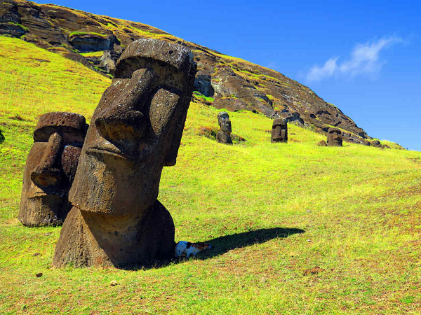 Đảo Phục Sinh, Chile là một hòn đảo nhỏ nằm giữa Thái Bình Dương được bao phủ xung quanh bởi những tượng đá khổng lồ. Có nhiều bằng chứng được tìm thấy cho rằng chúng đã được vận chuyển đến đây từ một nơi khác. Những câu hỏi bí ẩn về những bức tượng này vẫn đang thử thách các nhà khoa học suốt bao thế kỷ qua.