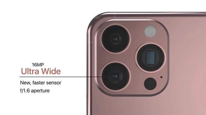 Phiên bản iPhone 15 Pro này đi kèm 3 ống ở mặt sau. Các nguồn tin uy tín gần đây cho biết, sản phẩm sẽ được nâng cấp khả năng quay 8K. Với hai phiên bản Pro và Pro Max, một nâng cấp ấn tượng hơn nữa được cho sẽ xuất hiện là camera tiềm vọng.