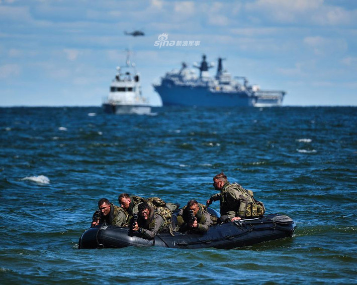 Cuộc tập trận Người bảo vệ Baltic - Baltic Protector vừa diễn ra ở Đan Mạch được coi là một trong những cuộc tập trận trên biển quy mô lớn bậc nhất mà NATO tự tổ chức mà không cần tới sự tham gia của Hải quân Mỹ. Nguồn ảnh: Royalnavy.