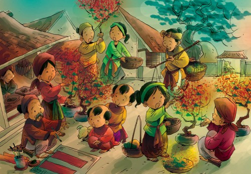 Hai là, tránh cãi cọ, mâu thuẫn, đặc biệt là cãi cọ vào sáng sớm. Đặc biệt, chớ gây mất hòa khí trong gia đình, kẻo gia đạo bất ổn. Ảnh: Vietbao.vn.