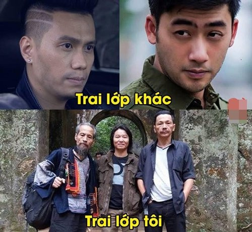 Diễn viên Bảo Anh thích thú bình luận về ảnh chế bộ phim "Người phán xử" trên Facebook cá nhân: "Hai chú cháu vừa ngồi cafe với nhau xong mà đã bị "chia rẽ" lớp thế này rồi. Cháu là không thích học cùng lớp với thằng khùng này một tí nào."