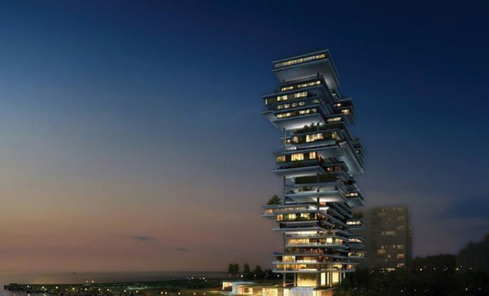 Toàn cảnh One Palm, dự án khu dân cư sang trọng nhất ở Dubai.