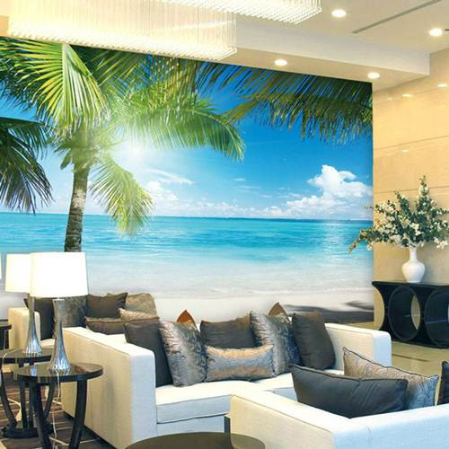 Tranh treo tường Những bức tranh về biển luôn đặc biệt thu hút thị giác con người. Nó dễ dàng khiến chúng ta chìm đắm trong cái khoáng đạt và yên bình của biển cả. Bạn nên chọn một bức tranh lớn hình biển, như thế chỉ cần bước vào nhà, hương vị biển đã dạt dào trong nhà và khiến bạn thư giãn hơn hẳn. Khung tranh cũng không cần quá cầu kỳ, hãy lựa chọn sự đơn giản từ gỗ hay khung đơn màu trắng, cảnh biển sẽ càng nổi bật và quyến rũ hơn.
