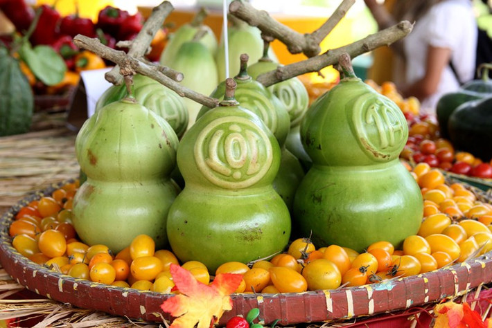 Đào tiên hồ lô.