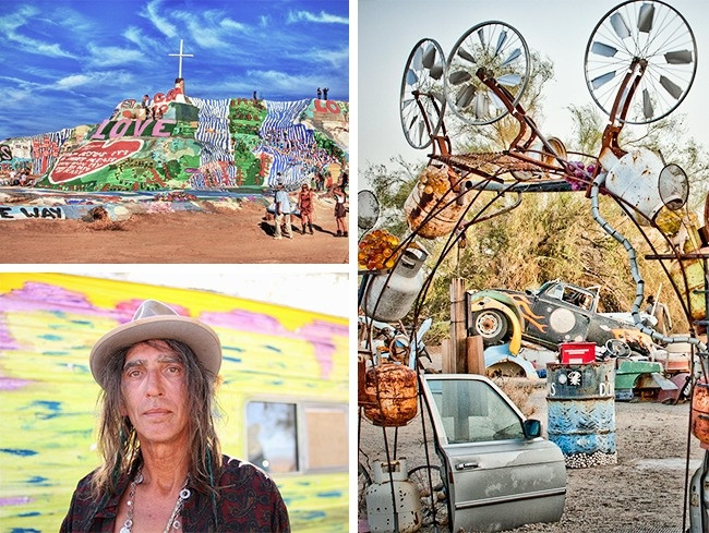 8. Thành phố miễn phí cuối cùng Slab City là thị trấn ở bang California, Mỹ. Dân cư ở đây chủ yếu là người lang thang và người nghỉ hưu. Mọi người sống trong xe rơ-moóc và lều tạm bợ không nước sạch, không điện hay địa chỉ, nhưng đổi lại, họ không phải đóng thuế hay trả tiền thuê nhà.