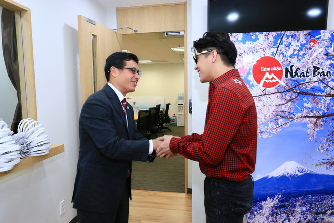 HLV The Voice Noo Phước Thịnh sẽ thực hiện nhiều kế hoạch và dự án ý nghĩa để góp phần quảng bá du lịch của xứ sở hoa Anh Đào.