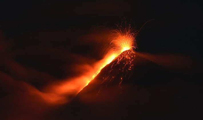 Fuego ở Guatemala là một trong những núi lửa hoạt động mạnh nhất khu vực Trung Mỹ. Ảnh: Getty.