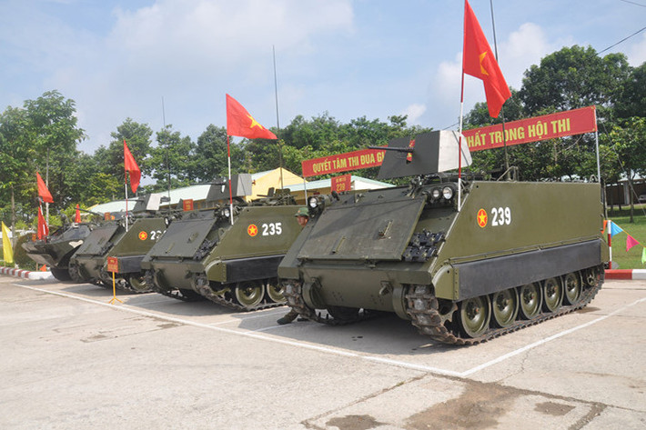 Cụ thể trong thời gian gần đây Việt Nam đã có những bước tiến đáng kể trong việc tự chủ nâng cấp, cải tiến và hiện đại hóa một số dòng vũ khí do Mỹ sản xuất có trong biên chế sau một thời gian dài niêm cất và bảo dưỡng. Đây có thể xem là bước tiến mới thể hiện sự phát triển của ngành công nghiệp quốc phòng trong nước hiện nay. Nguồn ảnh: Quân khu 7.