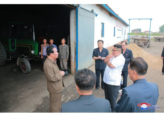 Huyện Sindo gồm cả đảo Hwangkumpyong, một hòn đảo nằm trên sông Áp Lục gần biên giới Sinuiju - Đan Đông, nơi Triều Tiên và Trung Quốc năm 2012 đã nhất trí phát triển thành một khu vực kinh tế chung. Ảnh: KCNA.