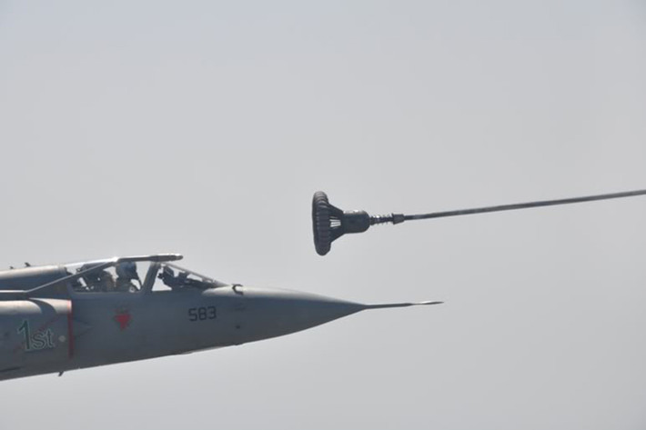 Thành công của JF-17 cho thấy Pakistan đã nâng cao được khả năng hoạt động tầm xa của JF-17, một trong những nỗ lực nhằm mở rộng phạm vi hoạt động của máy bay chiến đấu, giúp Pakistan giảm phụ thuộc vào những chiếc F-16 của Mỹ. Nguồn ảnh: Không quân Pakistan.