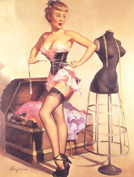 Corset là chiếc áo nịt ngực siết chặt vòng eo, tôn đường cong cơ thể phụ nữ, rất thịnh hành thời nữ hoàng Victoria (thế kỷ 19). Phụ nữ châu Âu quý tộc thời xưa thường bó mình trong chíc áo này để có thân hình hoàn hảo khi xuất hiện.