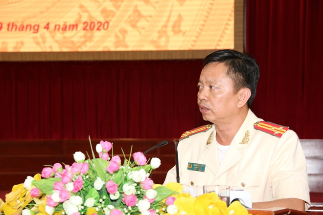Tân Giám đốc Công an Hậu Giang: Ngày 29/4, Thứ trưởng Bộ Công an Bùi Văn Nam, thừa uỷ quyền của Bộ trưởng Công an đã trao quyết định bổ nhiệm thượng tá Huỳnh Việt Hòa - Phó Giám đốc giữ chức vụ Giám đốc Công an tỉnh Hậu Giang. (Thượng tá Huỳnh Việt Hòa. Ảnh: CAND)