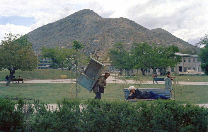 Ảnh chụp ở công viên năm 1968.