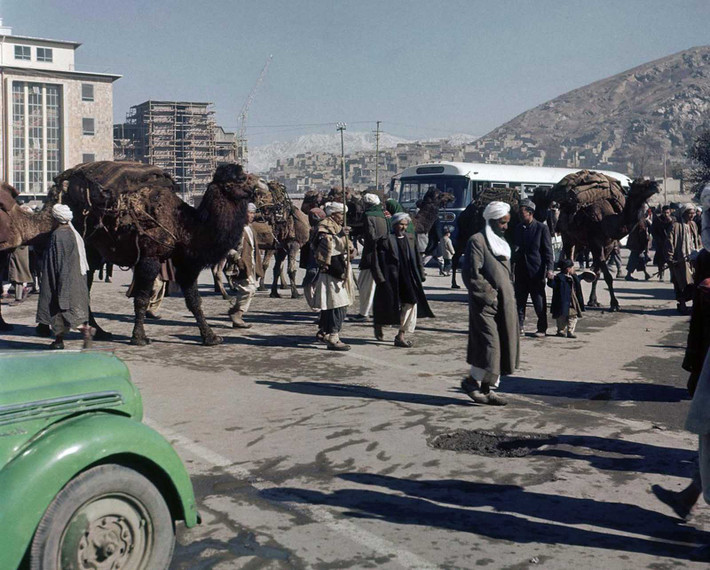 Một khung hình đời thường khác ở thủ đô Afghanistan tháng 11/1961.