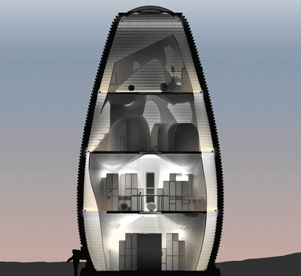 Mẫu thiết kế ở vị trí thứ 2 của cuộc thi là Dự án Marsha của nhóm AI SpaceFactory, đến từ New York. Các kỹ sư đã giới thiệu công nghệ in 3D các không gian sống, thậm chí họ còn xây dựng một “ngôi nhà sao Hỏa” dùng cho thử nghiệm.