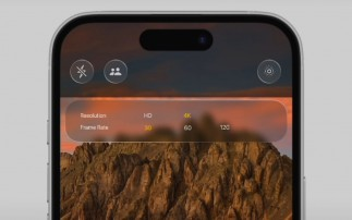 Các cài đặt được chia thành hai nhóm: “Ảnh” gồm các chế độ như chụp chiều sâu, panorama và “Video” với quay chậm, tua nhanh, chỉnh phơi sáng. (Ảnh: GSMArena.com)