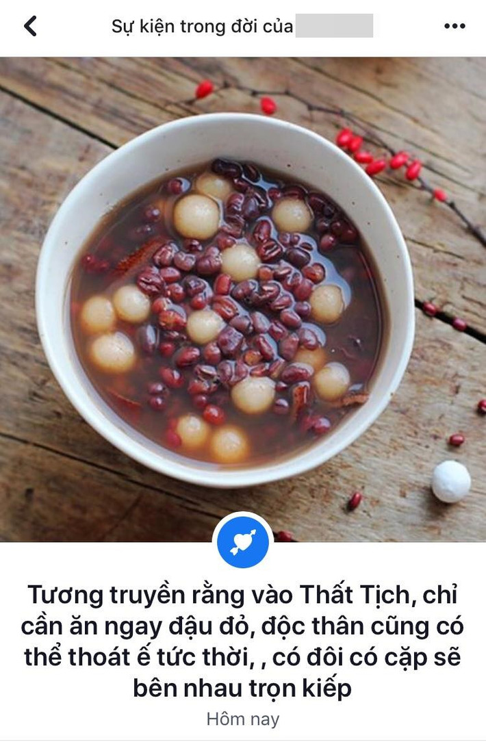 Một số người cho rằng đậu đỏ mang duyên đến, còn muốn xua duyên thì cứ ăn đậu đen.