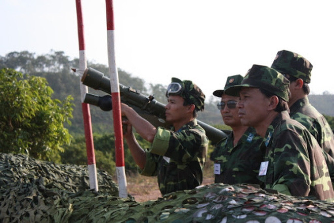 Một loại vũ khí khác rất lợi hại khác được Việt Nam sản xuất trong nước dựa trên chuyển giao công nghệ của Nga đó là tên lửa phòng không tầm thấp Igla. Nguồn ảnh: QPVN.