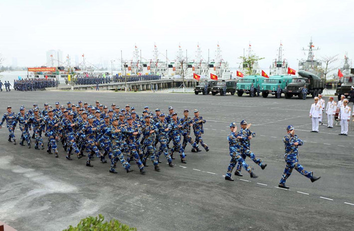 Tới năm 2011, Bộ Chỉ huy Vùng 1 Hải quân được nâng cấp lên thành Bộ Tư lệnh Vùng 3 Hải quân. Nguồn ảnh: BHQ.
