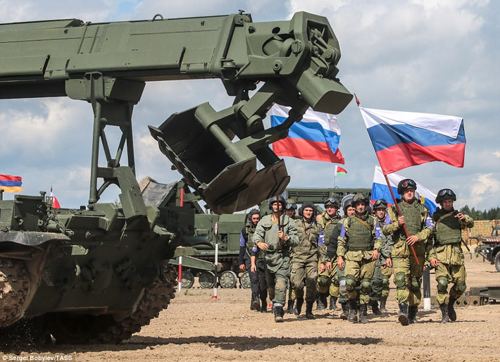Army Games năm nay hy vọng sẽ có sự tham gia của Việt Nam ở một số môn thế mạnh của ta trong các hội thao quân sự quốc tế. Nguồn ảnh: Dailymail.