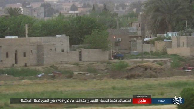 Quân đội Syria chủ công là các đơn vị quân sự địa phương và lực lượng quân tình nguyện IRGC, Hezbollah đang triển khai chiến dịch truy quét khủng bố trên vùng đông sa mạc tỉnh Homs nhằm tiêu diệt các mối đe dọa của IS. Ngày 27.04.2018, quân đội Syria giải phóng hầu hết vùng phía đông sa mạc tỉnh Homs đến khu vực al-Hasyan .