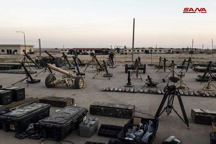 Các nguồn tin địa phương của Syria cho biết, một số tay súng Jaysh al-Islam ở Đông Qalamoun mới được Quân đội Syria giải phóng sẽ không di tản lên phía Bắc Syria, thay vào đó họ sẽ ở lại bảo vệ khu vực này trong các lực lượng vũ trang địa phương (NDF). Ảnh: SANA.