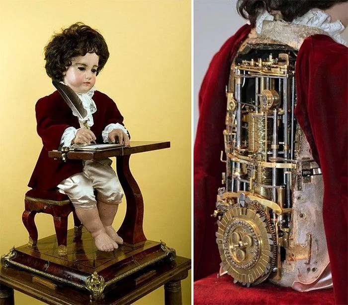 Robot này đã bị lãng quên trong thời gian vì con người trong thế kỷ 18 không thể hiểu được phần công nghệ này, đặc biệt là nó đã đi trước thời đại của họ. Một số người gọi robot này là "Nhà văn" do những gì nó có thể làm.