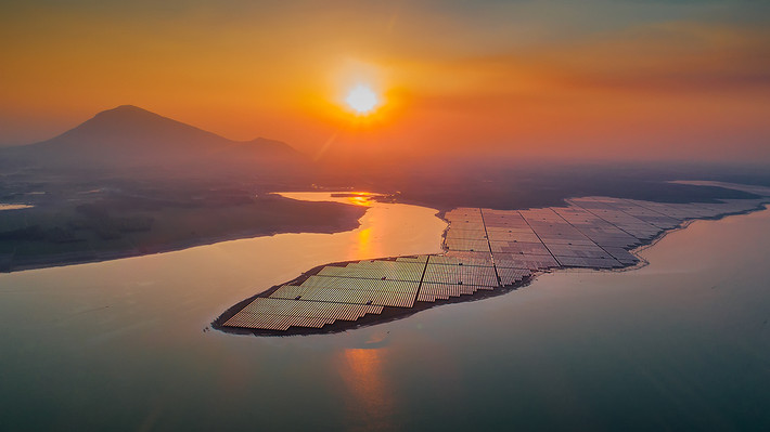 Hồ Dầu Tiếng là nơi thú vị để ngắm cảnh check in, cắm trại picnic cùng bạn bè. Ảnh Internet