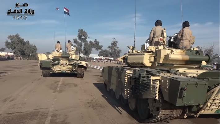 T-90S hiện là một trong những biến thể mới nhất trong dòng xe tăng T-90 của Nga, nó được Tập đoàn Uralvagonzavod phát triển giành cho xuất khẩu cũng như cho Quân đội Nga. Giá trị ước tính của mỗi chiếc xe tăng loại này xấp xỉ 4 triệu USD. Nguồn ảnh: Iraq Army.