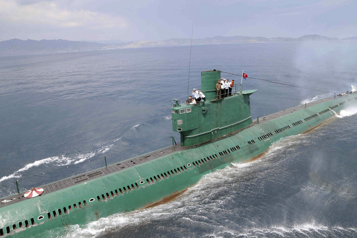 Trang Global Fire Power hiện đang xếp hạng sức mạnh của lực lượng tàu ngầm Triều Tiên đứng vị trí số một thế giới, vượt qua cả Mỹ, Nga và Trung Quốc. Nguồn ảnh: BBC.