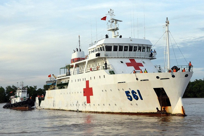 Tàu được hạ thuỷ vào ngày 26/4/2012, bắt đầu đi vào hoạt động từ năm 2013 và phục vụ cho tới thời điểm hiện tại. Nguồn ảnh: BHQ.